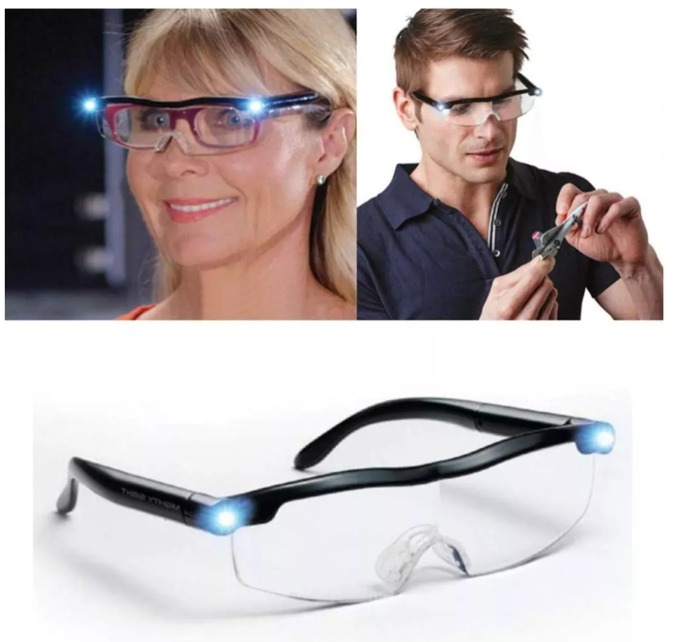 Miniatura 2 de Gafas De Lectura Con Lupa Y Luz Led